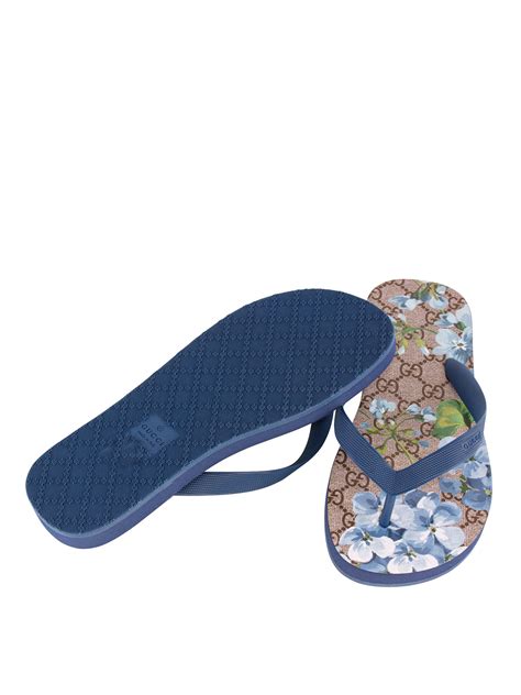 gucci bloom flip flops